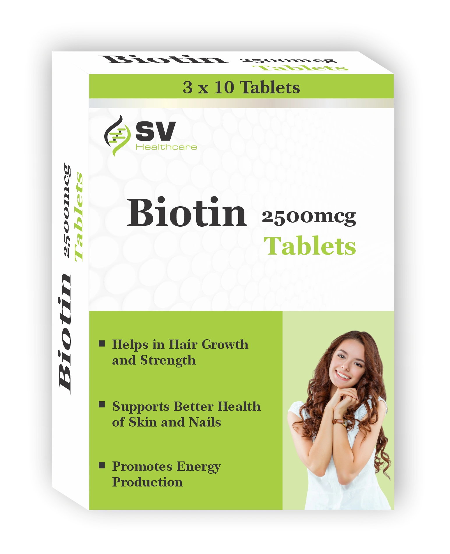 Biotin 2500mg Tablet